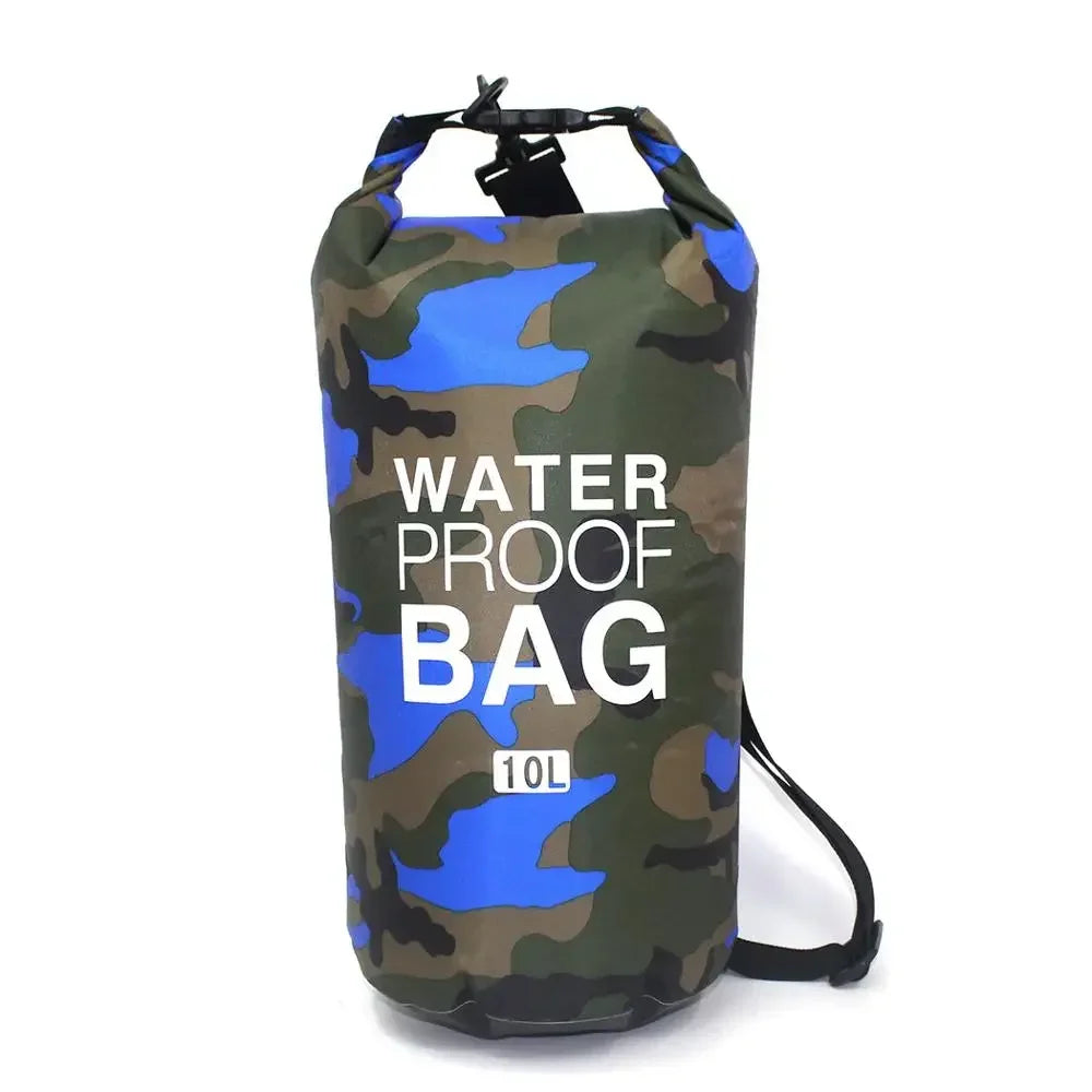 AquaSpy Dry Bag 10L – Sac étanche pour la plage et l'extérieur