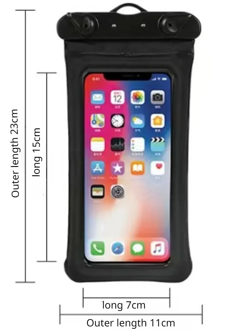 AquaSpy Coque Téléphone Étanche – Housse de Protection Flottante pour Smartphone
