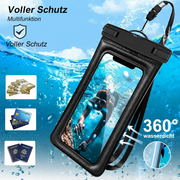AquaSpy Handyhülle Wasserdicht – Schwimmende Smartphone-Schutzhülle