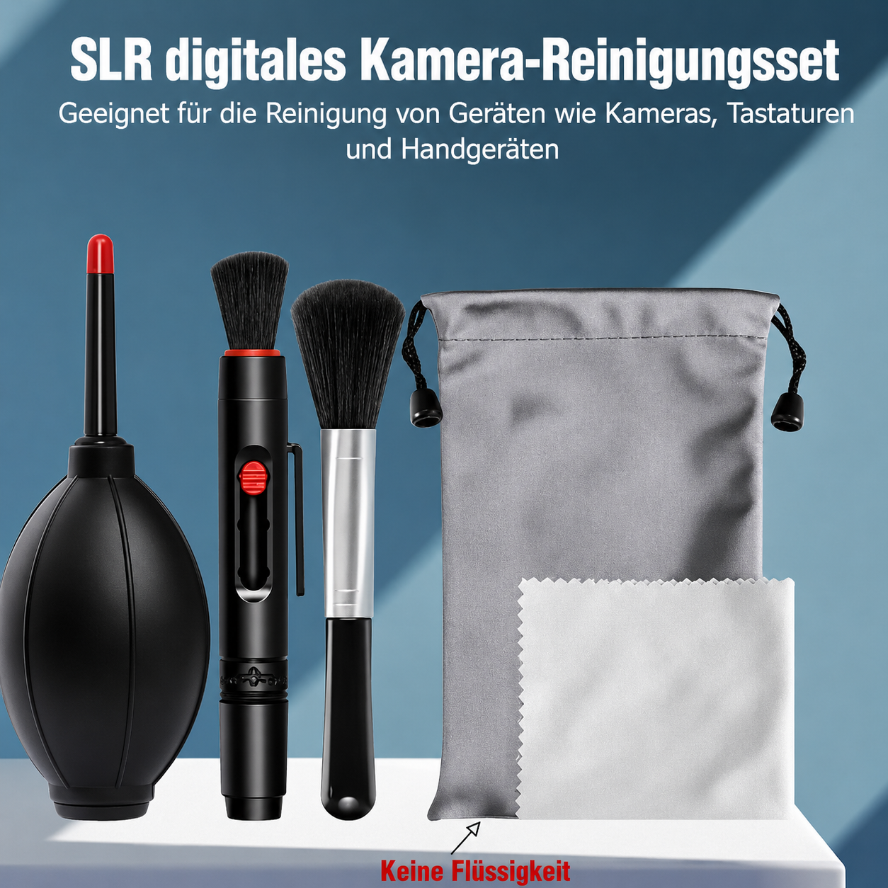 AquaSpy LensCare Kit – Reinigungsset für Kamera, Display & Zubehör