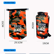 AquaSpy Dry Bag 10L – Wasserdichter Packsack für Strand & Outdoor