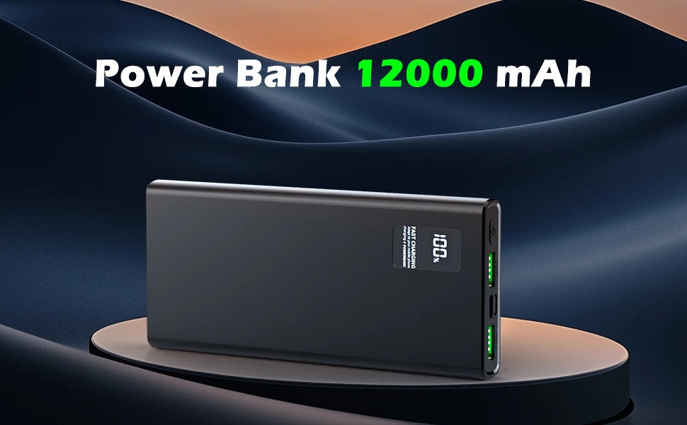 AquaSpy Outdoor Powerbank – 20W Schnelllade-Akku mit USB-C & Display