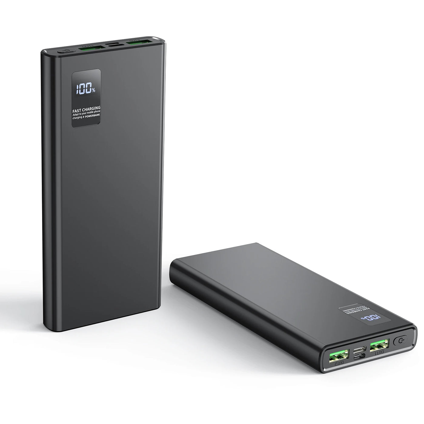 AquaSpy Outdoor Powerbank – 20W Schnelllade-Akku mit USB-C & Display