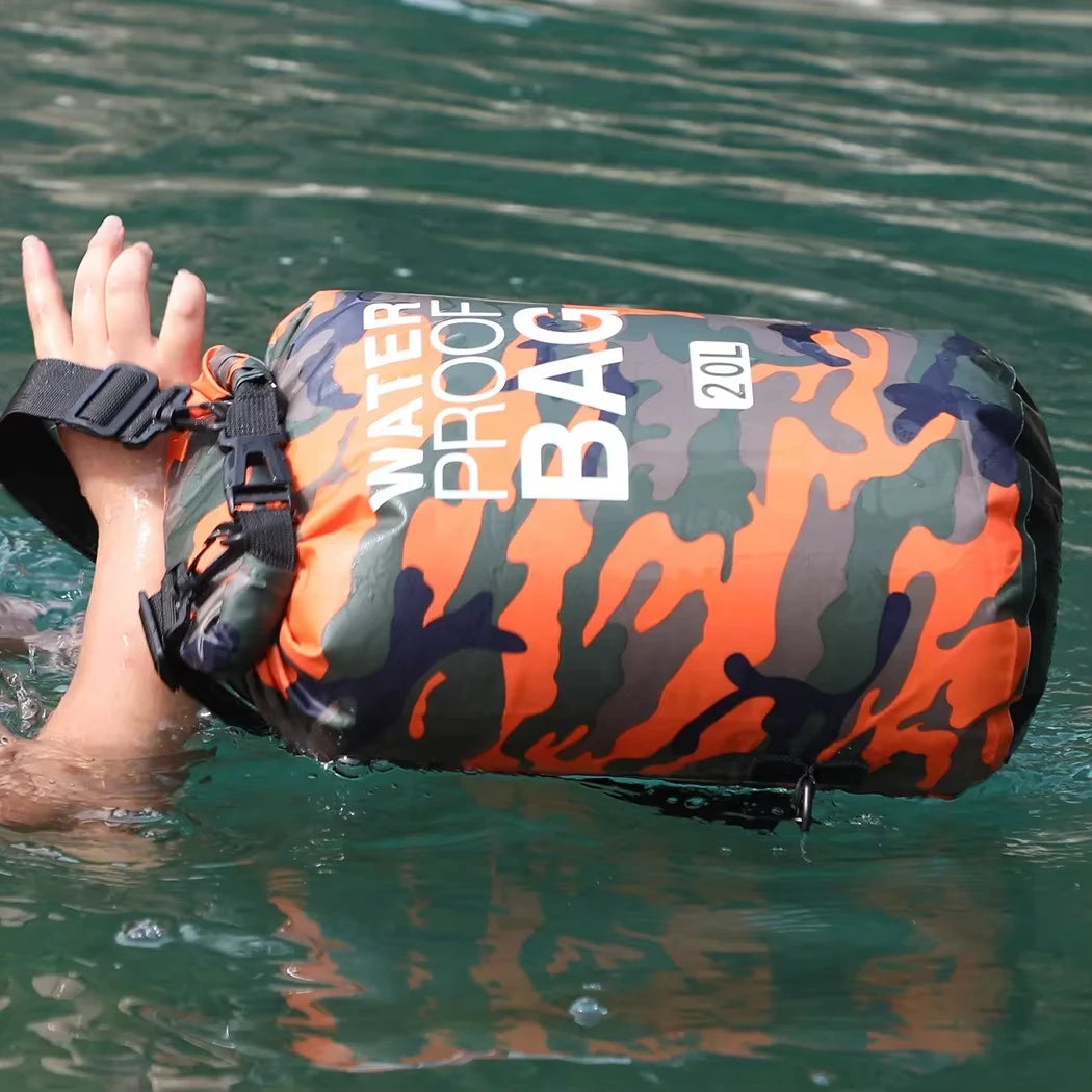 AquaSpy Dry Bag 10L – Wasserdichter Packsack für Strand & Outdoor