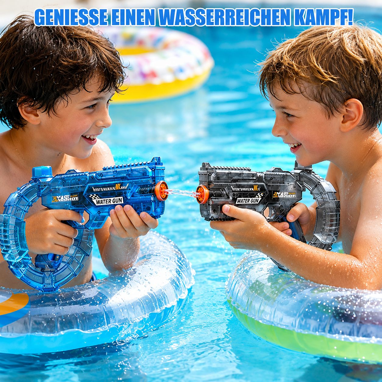 AquaVolt - Automatische Wasserpistole